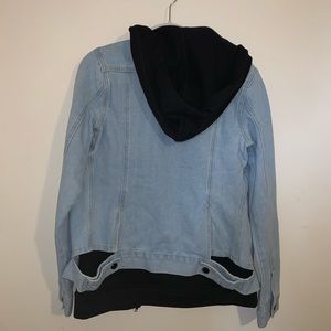 Hooded Jean Jacket